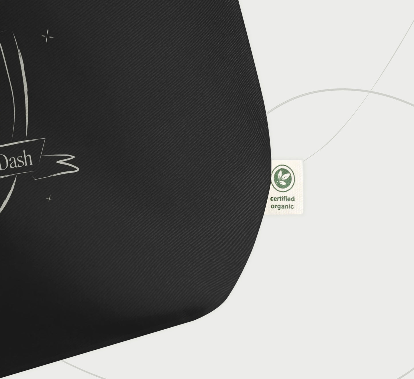 "Defend the em dash" tote