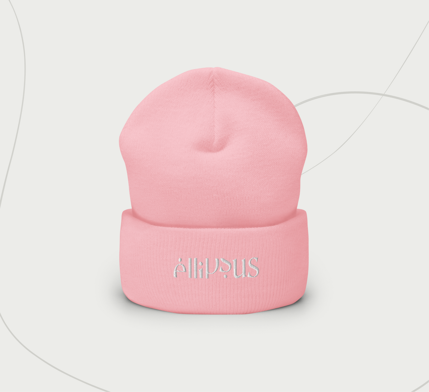 Ellipsus logo cuffed beanie